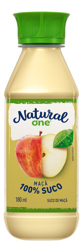 Suco de maçã  Natural One  Ambiente sem glúten 180 ml 