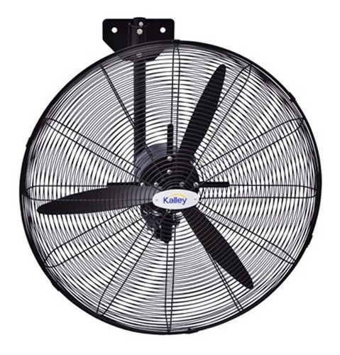 Ventilador De Pared Kalley K-vap26w Cantidad de aspas 3 Estructura Negro Aspas Negro Diámetro 26 " Material de las aspas Plástico 110V