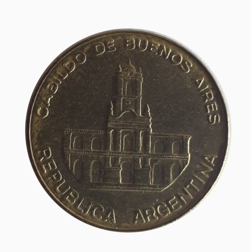 Moneda Argentina 1984 5 Pesos