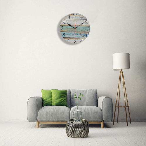 Reloj De Pared, Estilo Vintage, Redondo, Rústico, Estilo Náu