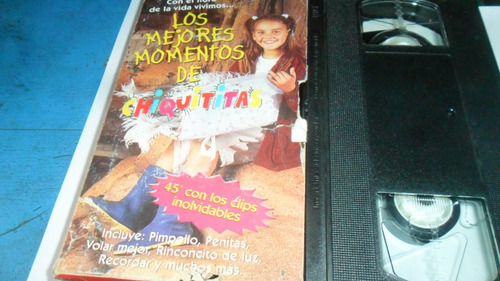 Vhs Chiquititas Los Mejores Momentos De