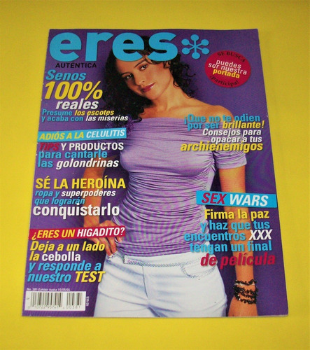 Revista Eres 2004 Alejandro Fernandez Thalia Con Detalles