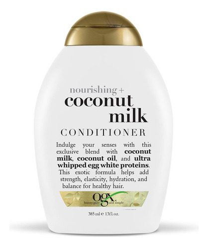 Acondicionador Ogx Nourishing + Coconut Milk 385 Ml