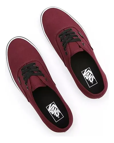 Zapatillas vans bordo top