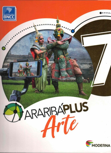 Livro Araribá Plus 7 Artes, De Vários Autores., Vol. 7. Editora Moderna, Capa Mole Em Português, 2018