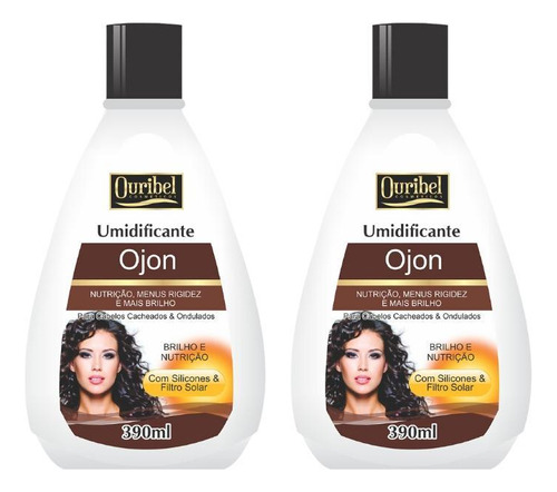 Creme Umidificante Ouribel Ojon 390ml - Kit Com 2un