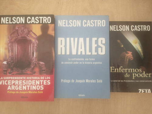 Nelson Castro - Lote De 3