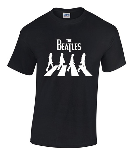 Camiseta Hombre The Bealtes Grupo Musica  Algodon 100%