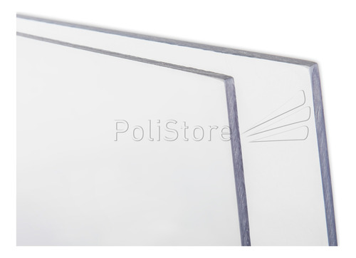 Policarbonato Compacto 2mm Cristal 2.00 X 1.00mts Con Uv