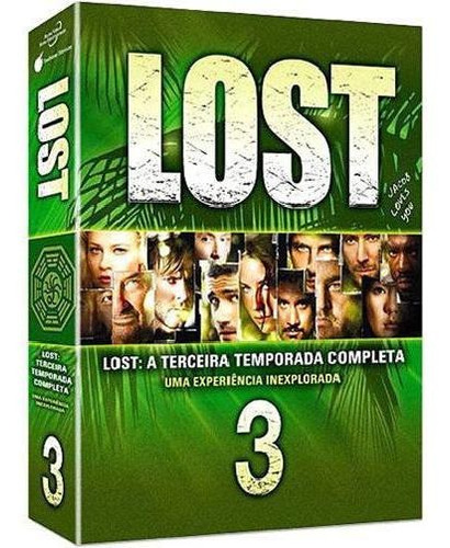 Lost 3ª Temporada (7 Dvds) - Legendas - Áudio 5.1 - 989 Min.