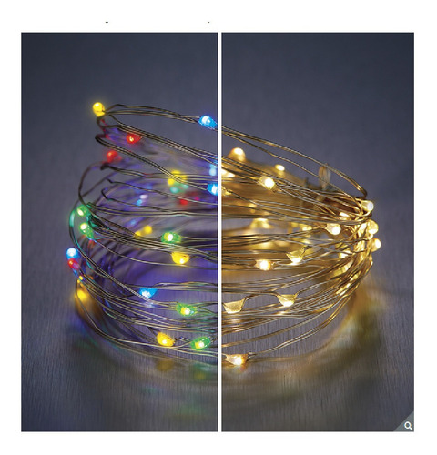Imagen 1 de 7 de Micro Luces Led Con 8 Funciones. 4 Conjuntos