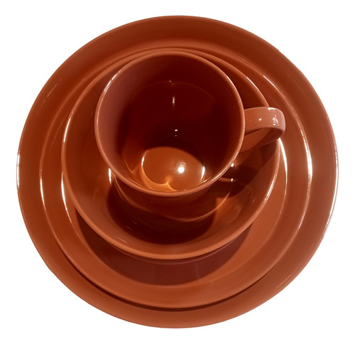 Vajilla De Porcelana De 20 Pz Terra Nomada Crown Baccara