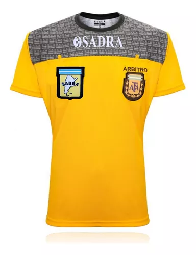 Camiseta Arbitro G3 Oficial Afa Sadra - Todo Para Arbitros