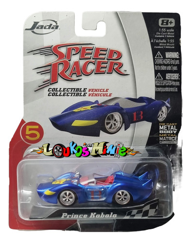 Jada Toys Prince Kabala Speed Racer Escala 1:55 Lacrado