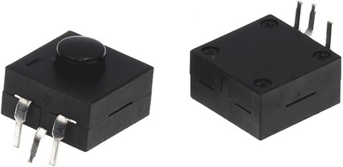 Ffkl Micro Switch Pcs 5 Pin Black Mini Push Button For