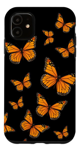 iPhone 11 Monarca Funda De Mariposas B08dscz9pf_300324