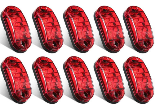 Pc 10pcs Luces Led Remolque Luces Posición Laterales
