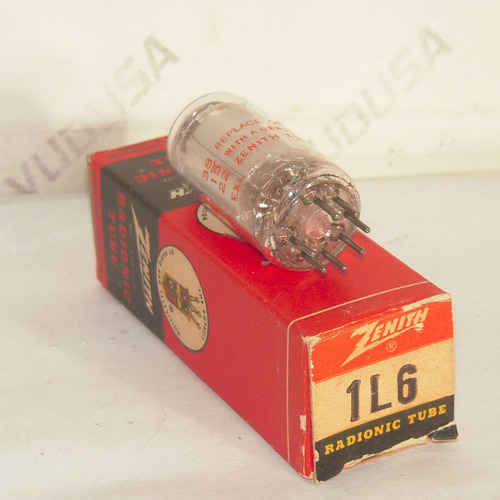 Válvula Electrónica Vacuum Tube 1l6 Zenith (sylvania U.s.a.)