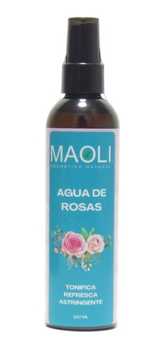 Agua De Rosas Maoli (hidrolato De Rosas), Sin Parabenos