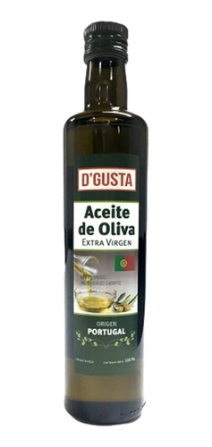 Imagen 1 de 1 de Aceite De Oliva D'gusta 500ml Portugués Caja 12 Unidades