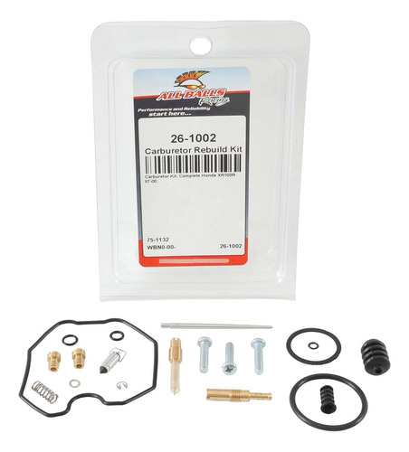 Kit Reconstrucción Carburador Carrera 26-1002 Compatible Hon