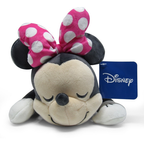 Imagem 1 de 4 de Pelúcia Disney Minnie Mouse Baby Cuddleez Soneca 35cm - Fun 