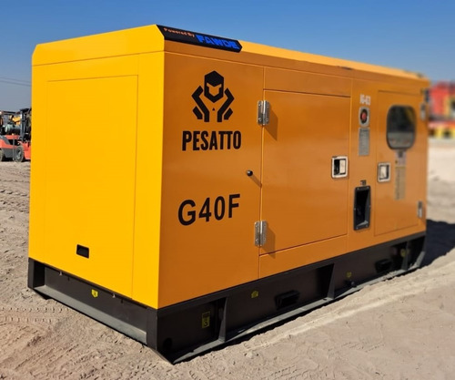 Generador De Luz Nueva G40f De 40kw Pesatto Con Transfer