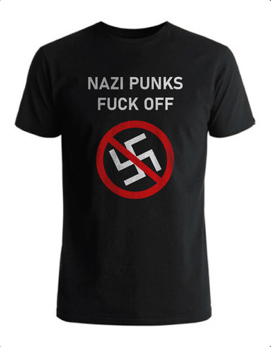 Remera Dead Kennedys Nazi Punks Fuck Off Antifa Fck Nzs