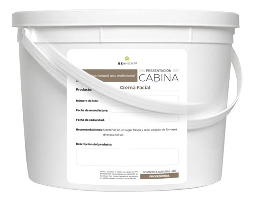 Crema Facial Colágeno, Ácido Hialurónico, Vitamina E 1 Galón Momento De Aplicación Día Tipo De Piel Todo Tipo De Piel
