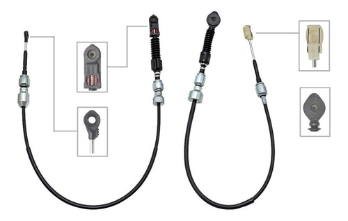 Jgo Chicotes Selector Velocidades Std Tiida 1.8 2014 2015