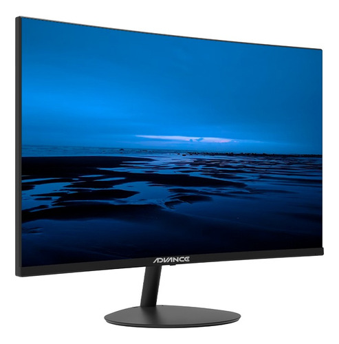 Monitor Curvo Advance Adv-2451s 23.6  75hz Parlantes Dp Hdmi