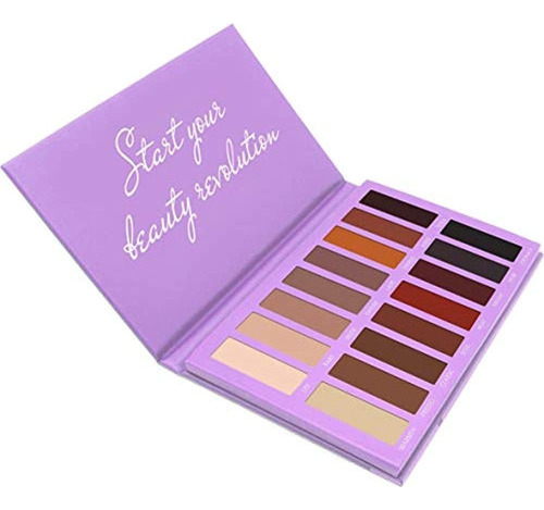 Mejor Paleta De Sombras De Ojos Pro Mate 16 Colores De Sombr