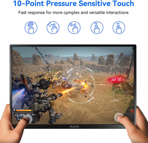 Monitor Portátil De Pantalla Táctil De 14 Pulgadas 1200p Sli
