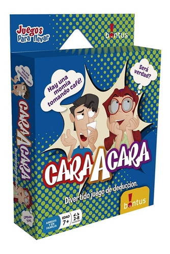 Cara A Cara Juego De Mesa Cartas De Viaje Bontus Lelab