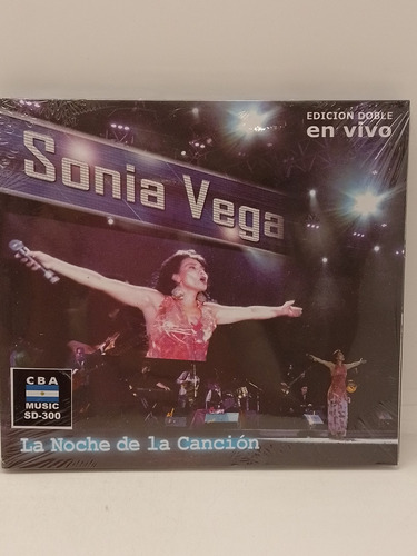 Sonia Vega La Noche De La Canción En Vivo Cdx2 Nuevo