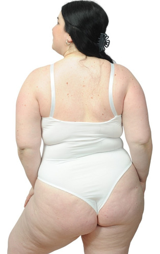 Body Lenceria Esculp Modelador De Cuerpo Reductor Talle Real Blanco Lisa 120