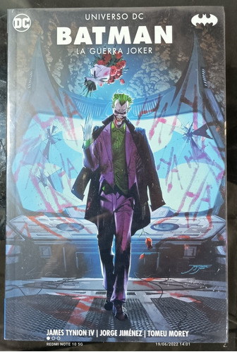 Batman La Guerra Joker Universo Dc