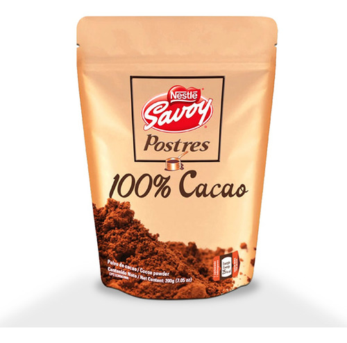 Imagen 1 de 1 de Cacao En Polvo Savoy 200g