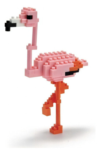 Flamingo - Microbloques Nanoblock 