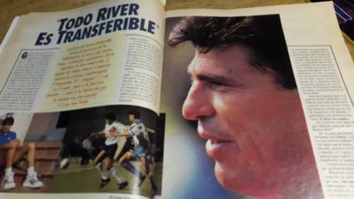 Revista El Grafico Nº 3874 Año 1993 Daniel Passarella River