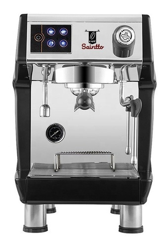 Cafetera Industrial Espresso 1 Grupo 100 Tazas X Hora Color Negro 110v