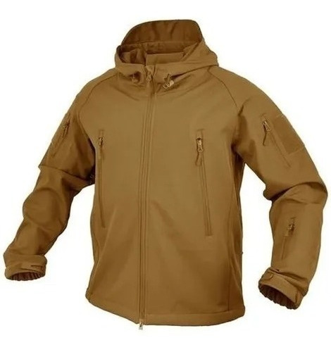 Chaqueta Softshell Táctica Militar Impermeable