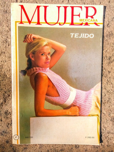 Revista Mujer Mexicana Tejido 80s