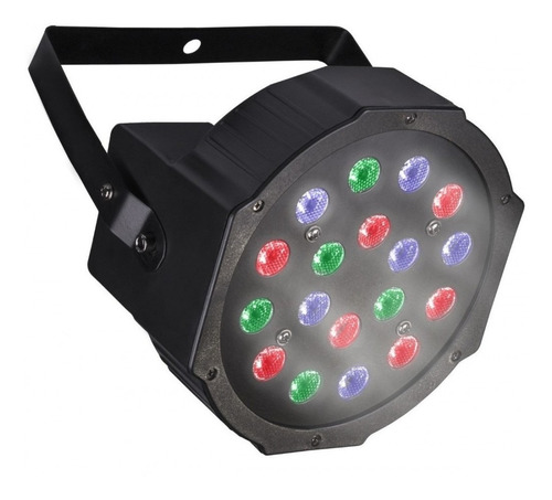 Tacho Par Led Luces Dj Skp Pro Light Ledx F1 Ultra Delgado