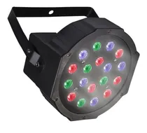 Comprar Luz de escenario LED tacho par Skp Pro Light F1 ULTRA DELGADO 220V luces color negro