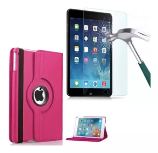 Funda Case + Vidrio Protector Para iPad Mini 1 A1432 A1454