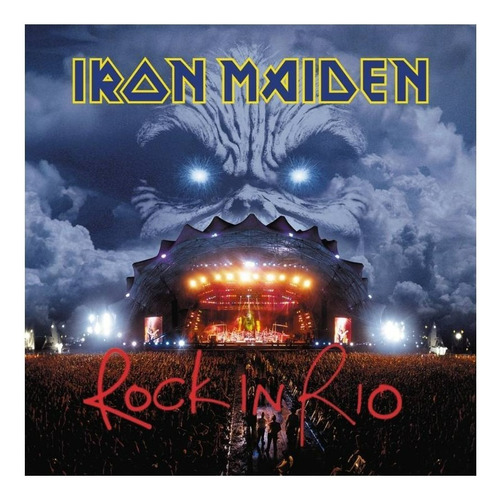 Cd Iron Maiden - Rock In Rio Jwl Nuevo Y Sellado Obivinilos