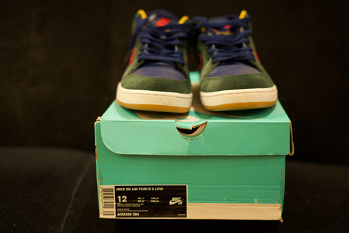 Nike Sb Air Force Low Ii 12us - 30cm (Usado)