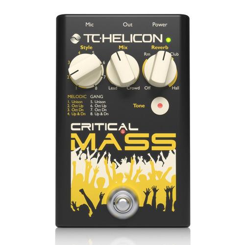 Tc Helicon Critical Mass Efecto Vocal - Nuevo En Stock