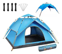 Comprar Carpa Automática Autoarmable Profesional 3\u002F4 Per 240x210x135 Color Azul
